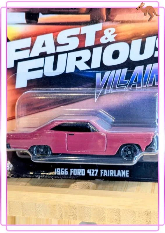 Hot Wheels Série Prata – Vilões Velozes e Furiosos Ford 427 Fairlane 1966 | 3/5 – photo 3